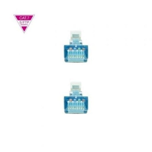 Cavo di Rete RJ45 SFTP Cat.7 AWG26 10m Grigio Nanocable