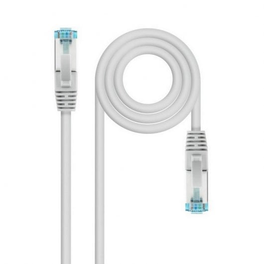 Câble Réseau Nanocable SFTP RJ45 Cat.7 PIMF AWG26 1m Gris