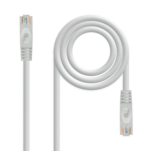 Câble réseau Nanocable UTP RJ45 Cat.6A LSZH AWG24 1,5m Gris