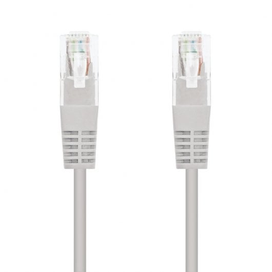 Nanocable Cable de Red UTP RJ45 Cat.6 AWG24 1.5m Gris