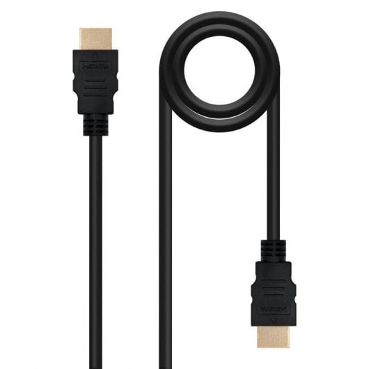 Nanocable High Speed HDMI Kabel HEC Stecker/Stecker 1,5m Schwarz
