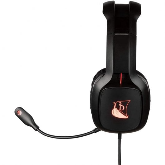 Casque de jeu Konix Drakkar Mistlur noir