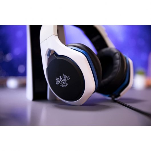 Konix Mythics Hyperion Auriculares Gaming para PS4/PS5 Blanco/Negro