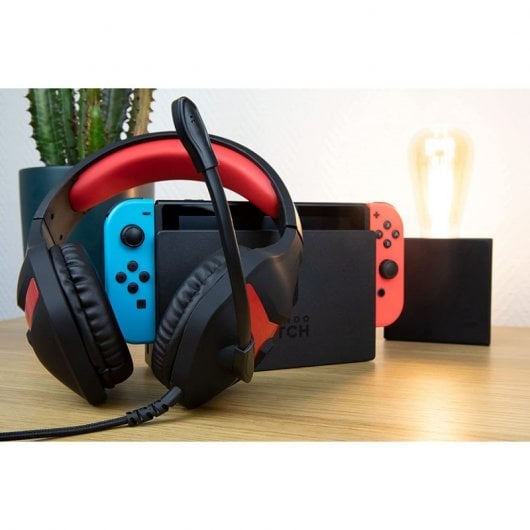 Konix Mythics Nemesis Casque de jeu pour Nintendo Switch Noir