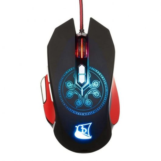 Konix Heimdall souris Droitier USB Type-A Optique 4000 DPI