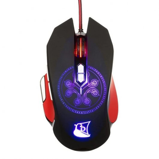 Konix Heimdall souris Droitier USB Type-A Optique 4000 DPI