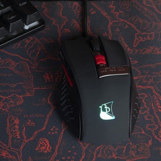 Souris de jeu optique Konix Drakkar Runemaster Evo 2500 DPI