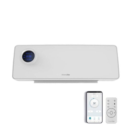 Universal Blue Melide 4020W Split de Baño con WiFi 2000W Blanco