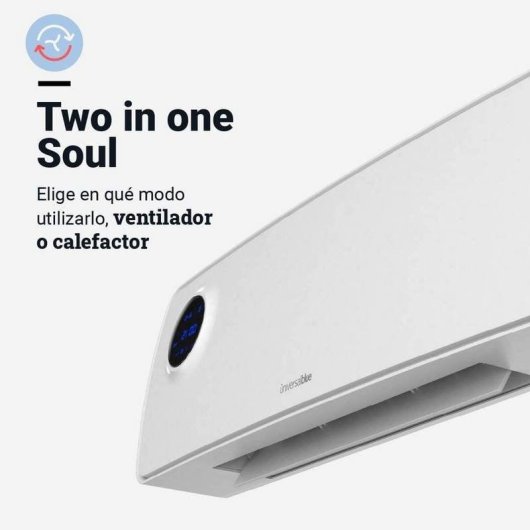 Universal Blue Melide 4020W Split de Baño con WiFi 2000W Blanco