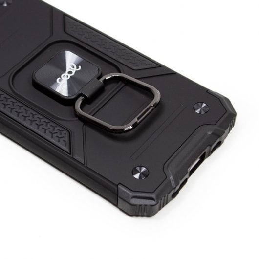 Fantastica custodia rigida con anello nero per iPhone 13 Pro