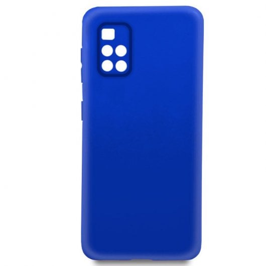 Custodia in silicone blu freddo per Xiaomi Redmi 10