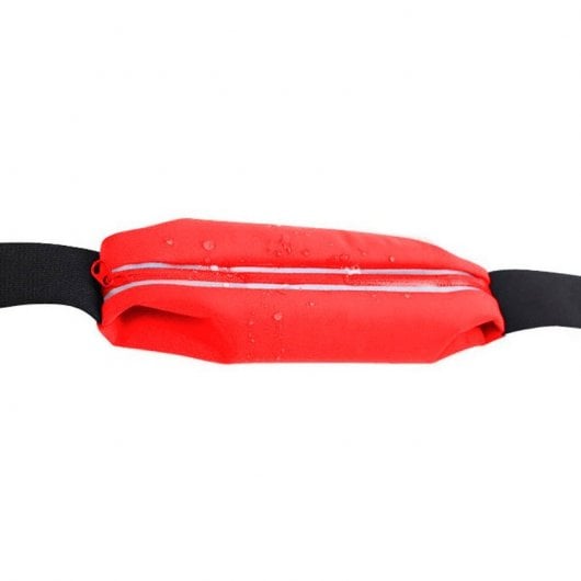 Coole rote Universal-Gürteltasche aus Neopren für 5,5 - 6,7 Zoll Smartphones