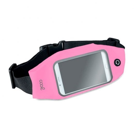 Coole pinke Universal-Gürteltasche aus Neopren für 5,5 - 6,7 Zoll Smartphones