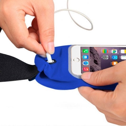 Cool Blue Sac banane universel en néoprène pour smartphone 5,5 - 6,7"