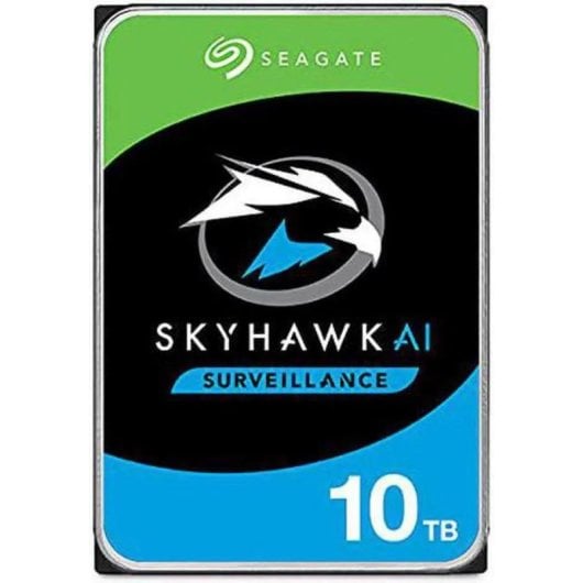 Disque Dur Seagate SkyHawk AI 10TB HDD 3.5" SATA 7200rpm Vidéo AI