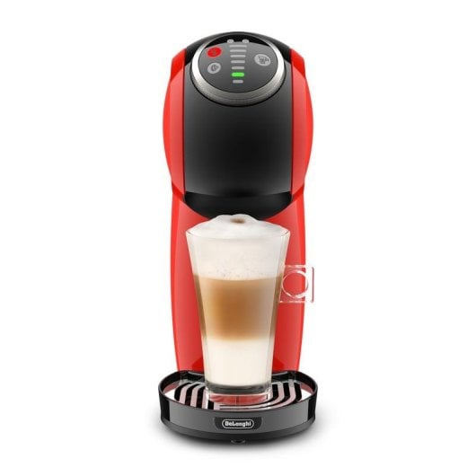 Cafetera à capsules DeLonghi EDG315.R Genio Plus 0,8L 15 bars, température réglable, arrêt auto