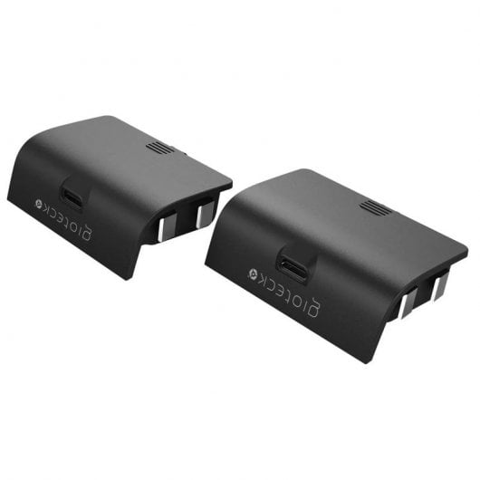 Caricabatterie Gioteck Compact AC-2 + 2 batterie da 600 mAh per due controller Xbox Series X/S