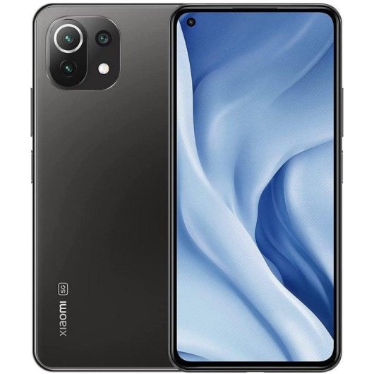 Xiaomi Mi 11 Lite 5G 8GB 6.55" 128GB Preto Trufa Design ultrafino