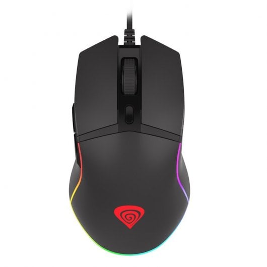 Mouse da gioco Genesis Krypton 220 RGB 6400 DPI Nero
