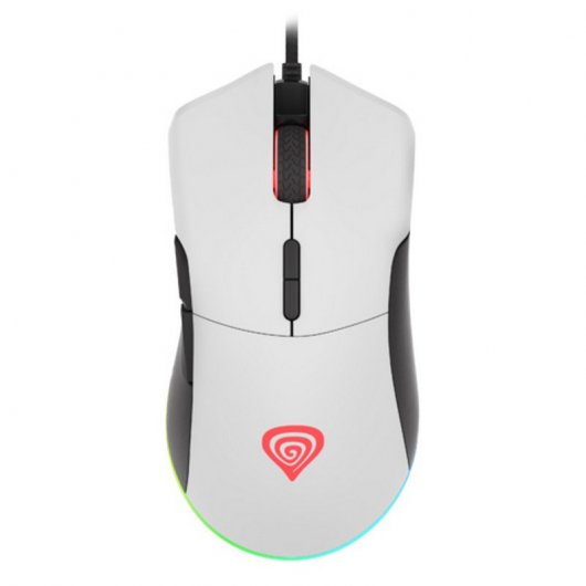 Genesis Krypton 290 Ratón Gaming RGB 6400 DPI Blanco