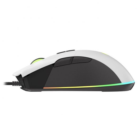 Mouse da gioco Genesis Krypton 290 RGB 6400 DPI Bianco