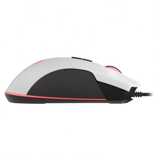 Mouse da gioco Genesis Krypton 290 RGB 6400 DPI Bianco