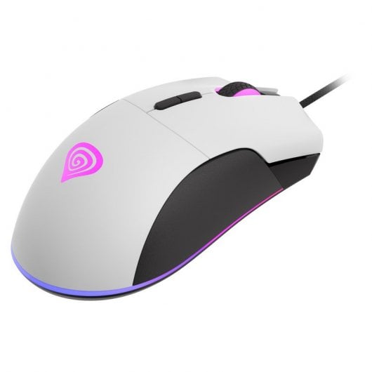 Genesis Krypton 290 Ratón Gaming RGB 6400 DPI Blanco