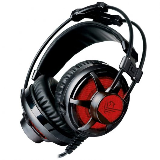 Phoenix Factorheadset Auriculares Negro/Rojo | PcComponentes.com
