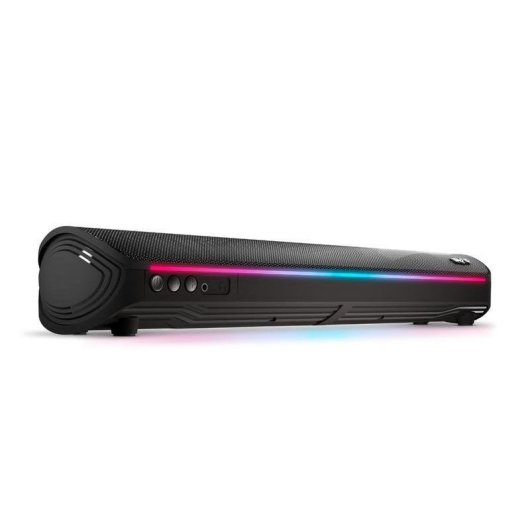 Barra di Suono Energy Sistem ESG 2 Sonar 2.0 10W Bluetooth Jack RGB Nera