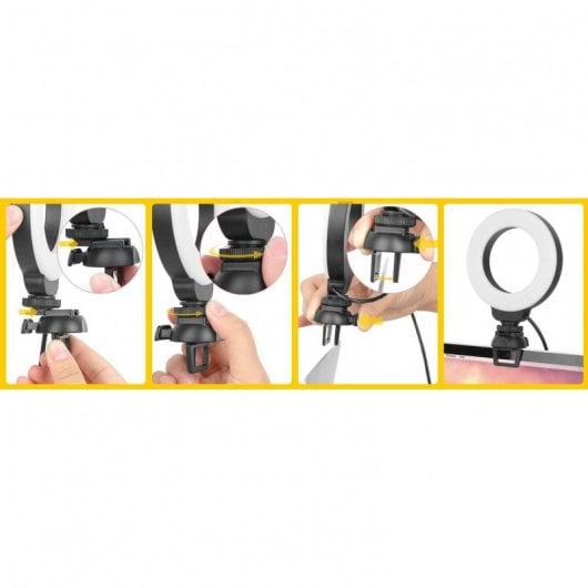 ITAL Anillo de Luz LED 10cm