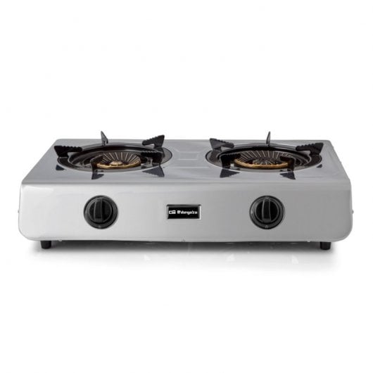 Orbegozo FO 2710 Hornillo de Gas 2 Quemadores Blanco