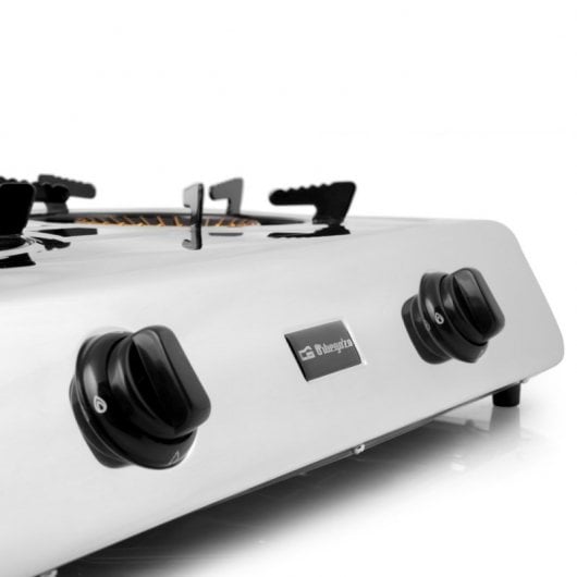 Orbegozo FO 2710 Hornillo de Gas 2 Quemadores Blanco