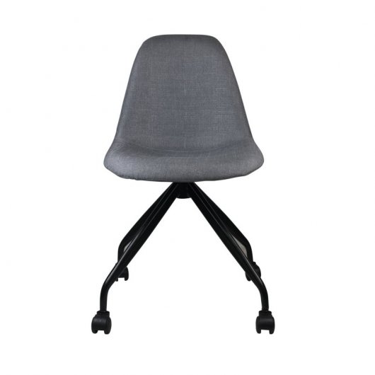 Thinia Home Basic Cadeira de escritório com rodas Cinzento