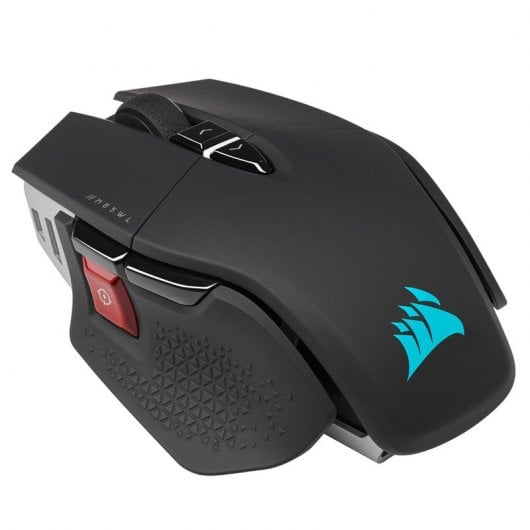 Mouse da gioco wireless ultra wireless Corsair M65 RGB 26.000 DPI nero