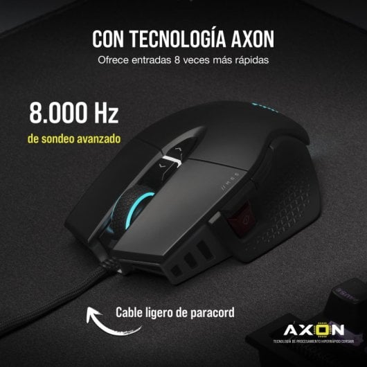 Mouse da gioco Corsair M65 RGB Ultra 26000DPI