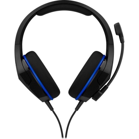 Auriculares HyperX Cloud Stinger Core Gaming com fio Jack 3,5 mm conforto e microfone preto-azul