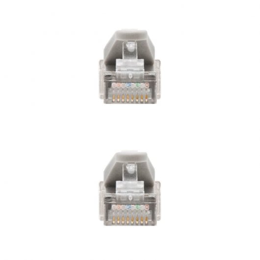 Nanocable Netzwerkkabel Patchkabel RJ45 Cat.6 FTP AWG24 3,0m Grau