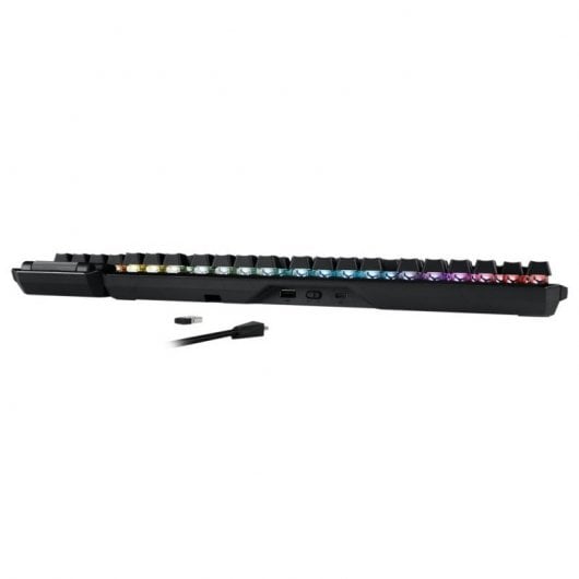 Asus ROG Claymore II Teclado Mecánico Gaming Modular RGB Switch Óptico ROG RX Red QWERTY Español