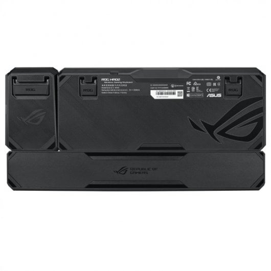 Asus ROG Claymore II Tastiera da gioco meccanica Modulare RGB Interruttore ottico ROG RX Rosso