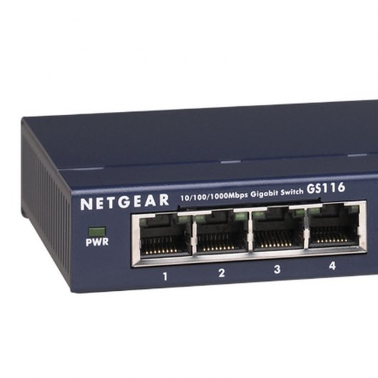 Netgear GS116 Switch No Gestionado 16 Puertos 10/100/1000
