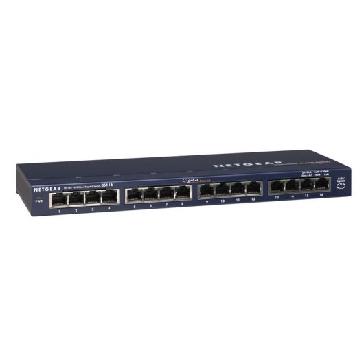 Netgear GS116 Switch No Gestionado 16 Puertos 10/100/1000