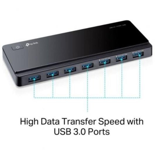 Hub USB TP-Link UH700 7 Ports USB 3.0 5 Gbps Noir