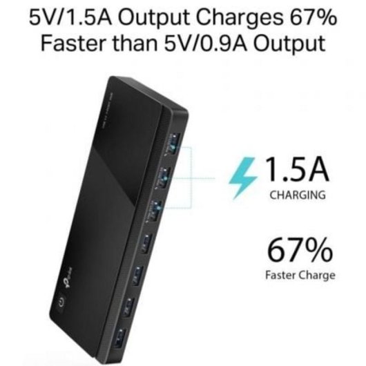 Hub USB TP-Link UH700 7 Ports USB 3.0 5 Gbps Noir