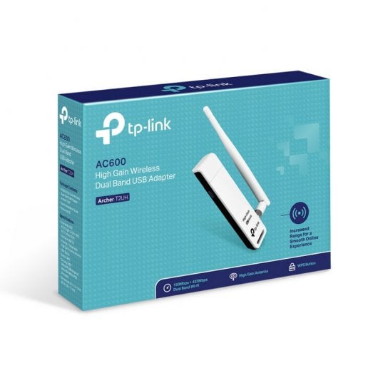 TP-LINK Archer T2UH Adaptador USB WiFi Dual-Band AC600