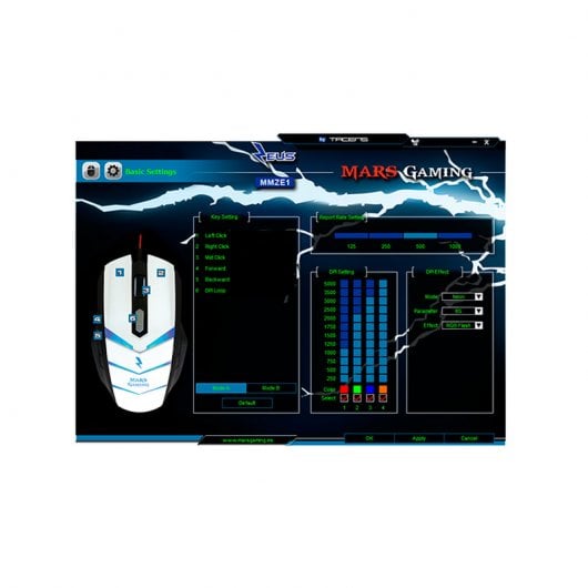 Tacens Mars Gaming MMZE1 Zeus 5000 DPI