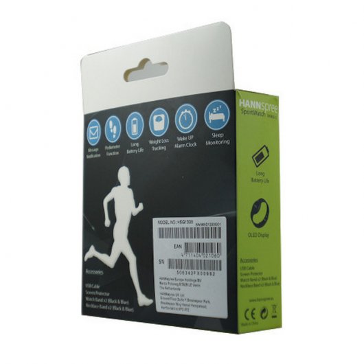 Hannspree SW68SD12 SportWatch Negro