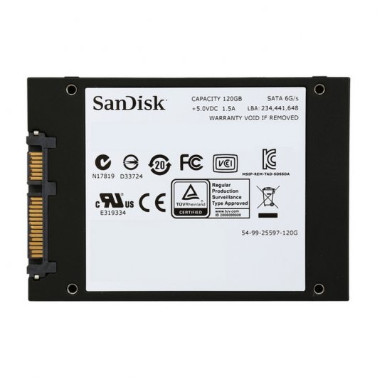 Sandisk SSD Plus 120GB SATA3