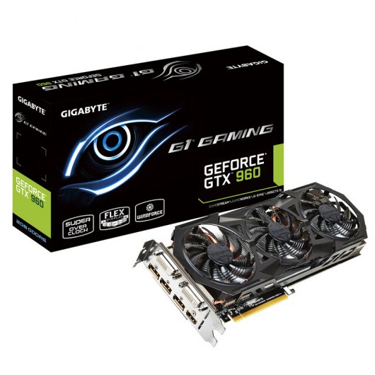 Gigabyte GeForce GTX 960 Gaming G1 WindForce 4GB GDDR5