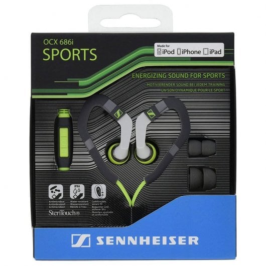 Sennheiser OCX 686i Auriculares Deportivos Verdes