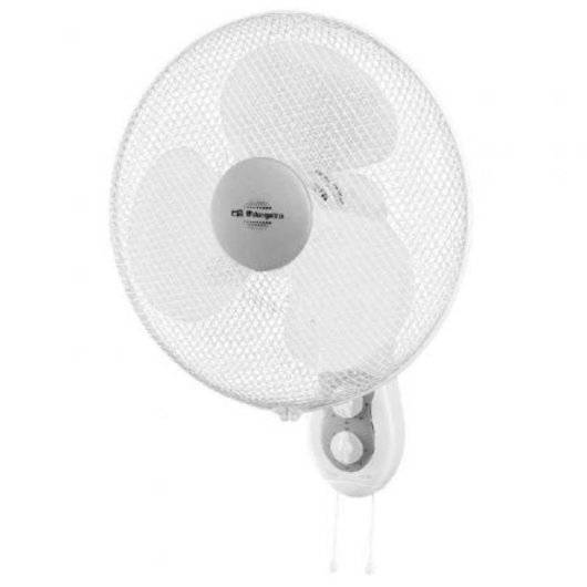 Ventoinha de Parede Orbegozo WF 0139 40W 40cm 3 Velocidades Cabeça Oscilante Temporizador